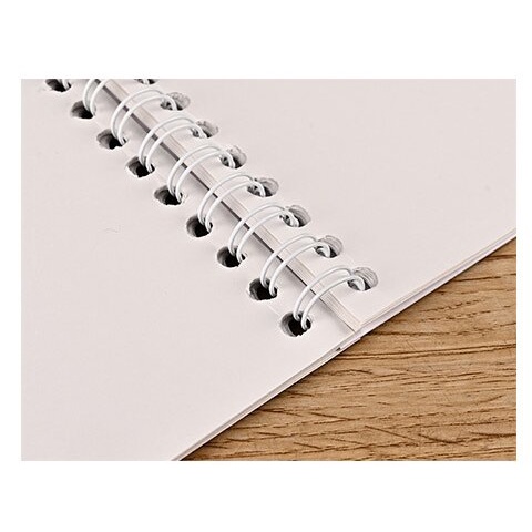 Sổ lò xo chiết và lưu trữ sticker size A5 hình bé gái ZiZi