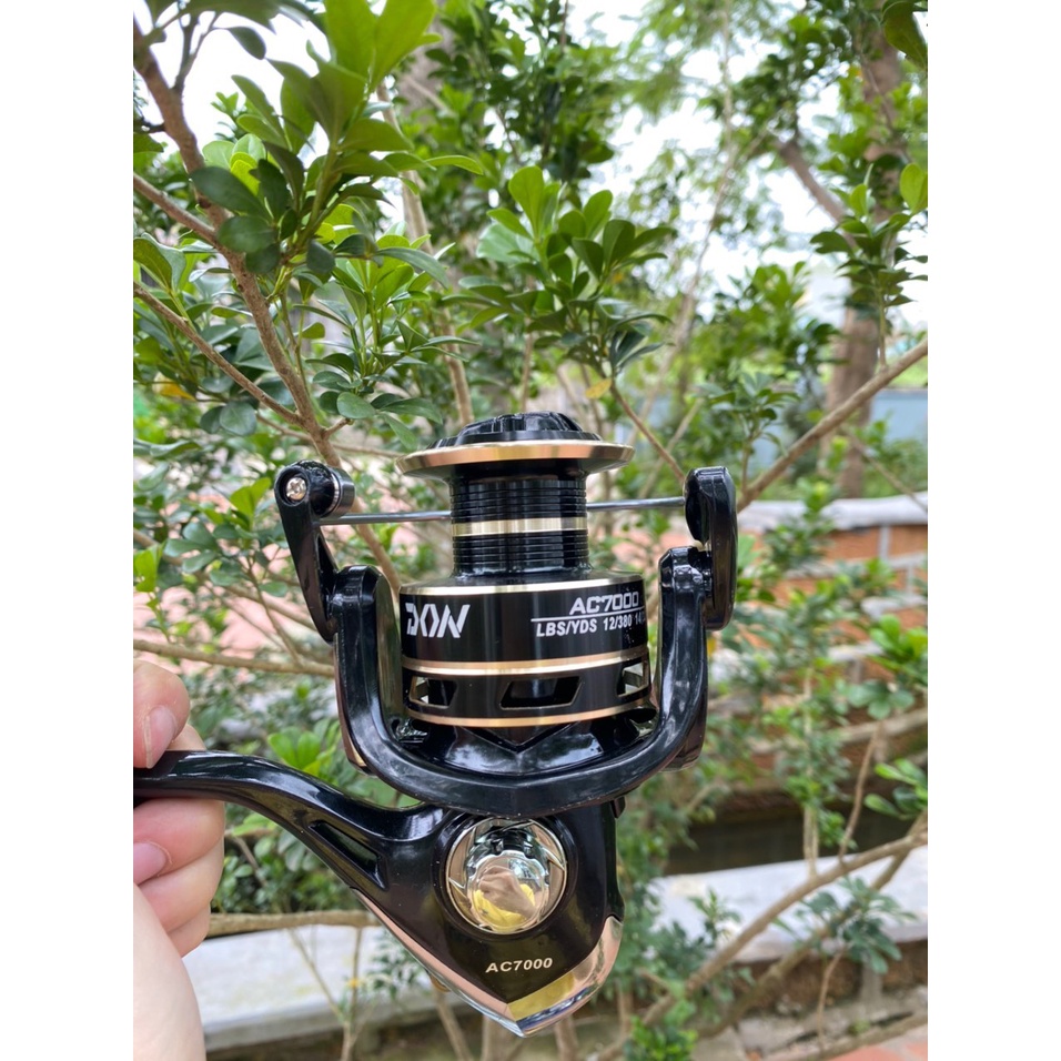 Máy Câu Cá AC Kim Loại. MÁY CÂU AC. MÁY CÂU CÁ DAWA CHÍNH HÃNG. ĐÔ CÂU HÙNG.