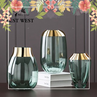 🌸Deal Sốc🌸Bộ Bình Hoa Miệng Vàng Phong Cách Hiện Đại DF-027