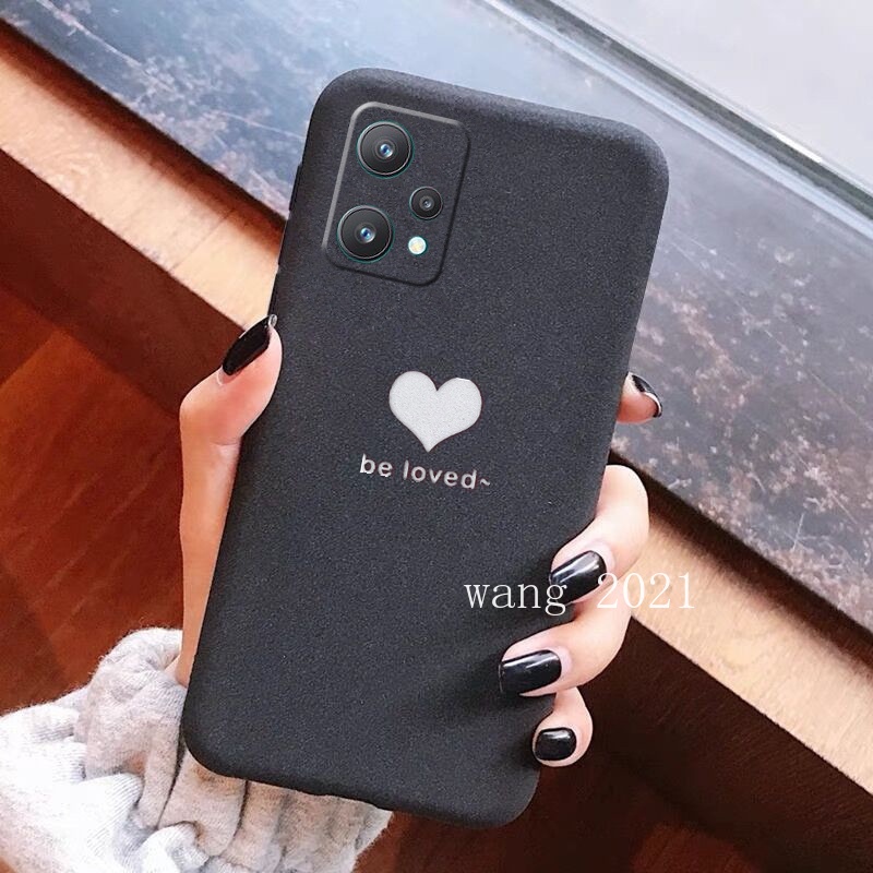 Ốp điện thoại mềm hình trái tim bảo vệ toàn diện dành cho Realme C35 / 9 Pro + / 9Pro