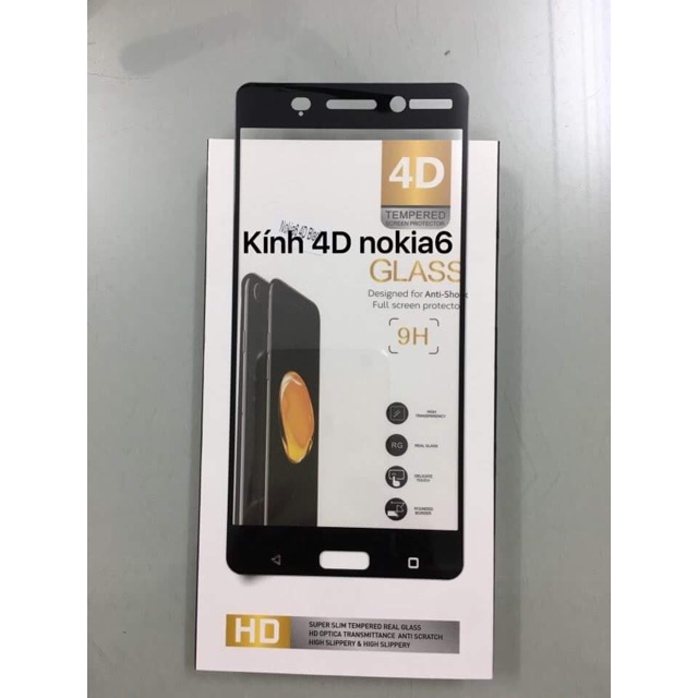 Dán phủ màn 4D nokia 6