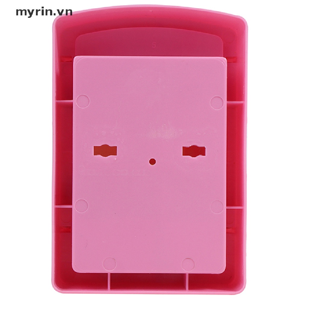 Tủ Lạnh Mini Bằng Nhựa Tỉ Lệ 1 / 12 Trang Trí Nhà Búp Bê