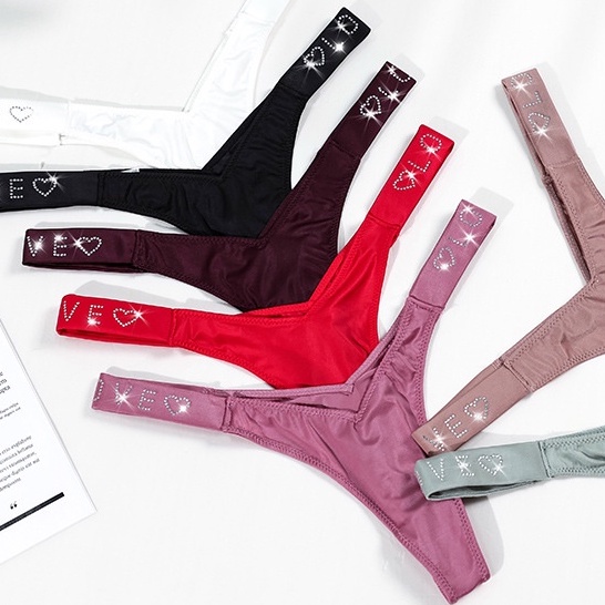 Quần Lót Lụa Lạnh Không Đường May MT4002#Quần Lót Lụa Thoáng Khí Không Lộ Viền May Lưng Thấp Năm 1955