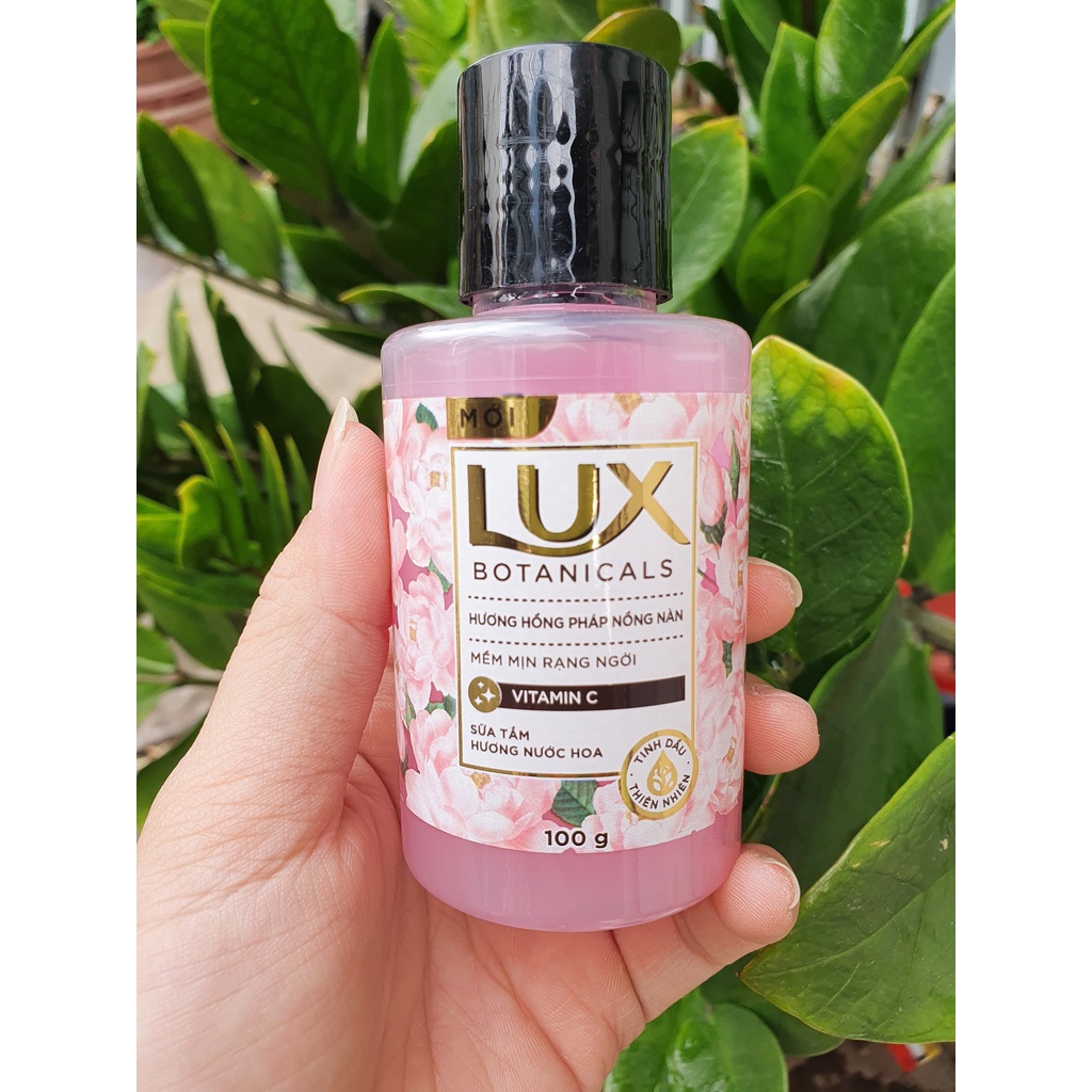 100g- Sữa tắm Lux Botanicals hương hồng pháp nồng nàn