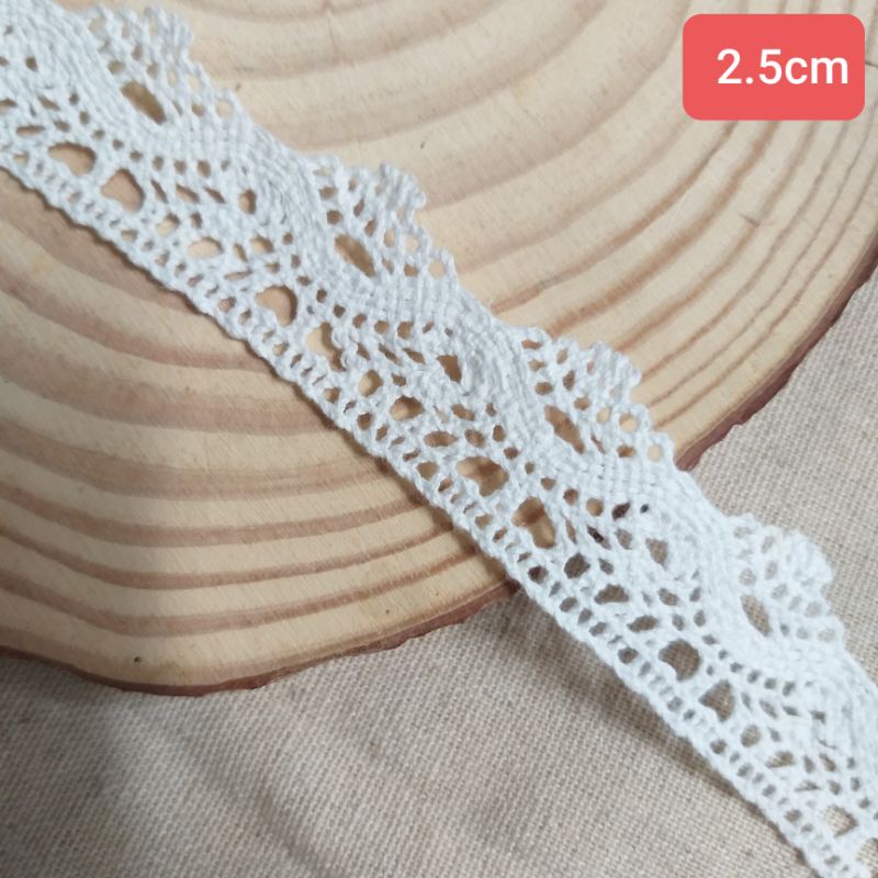 Ren chỉ cotton , size 1.3cm đến 2.5cm