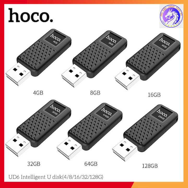 USB 2.0 TỐC ĐỘ CAO 2GB 4GB 8GB 16GB 32GB 64GB CHÍNH HÃNG HOCO UD6