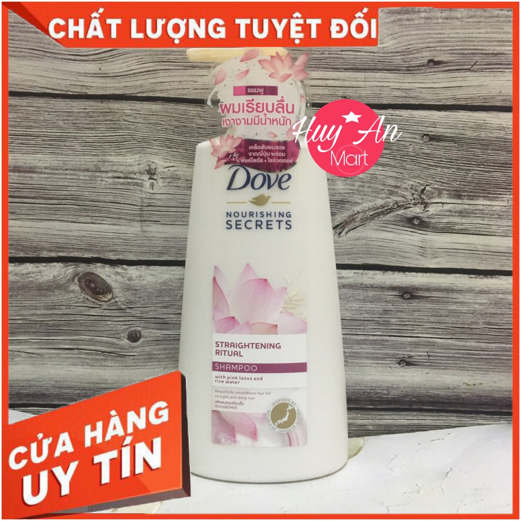 Dầu gội - dầu xả Dove Thái Lan mẫu mới 450ml HÀNG CHÍNH HÃNG