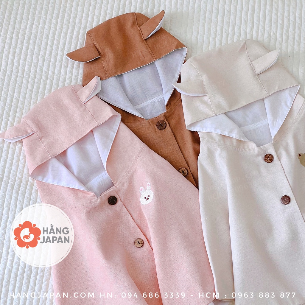 Áo choàng poncho MOCHEE CHO BÉ 2 đến 4 tuổi