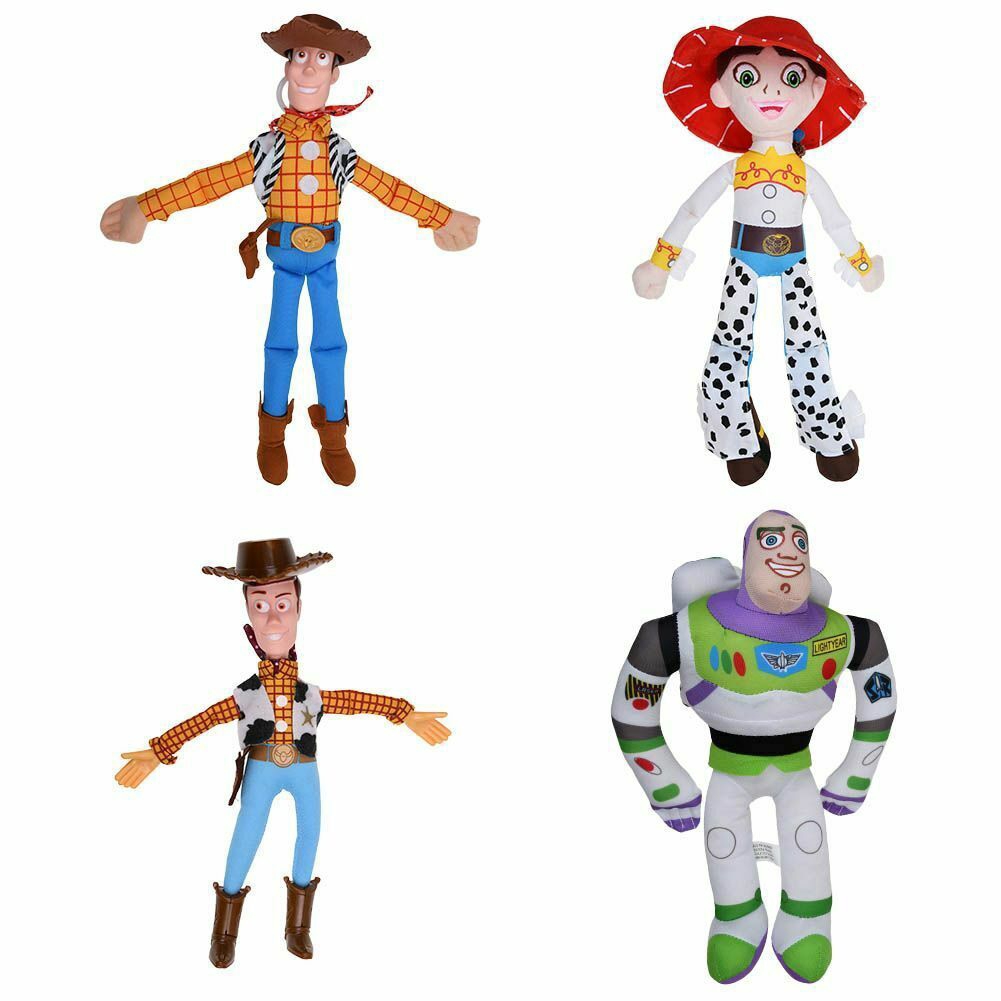 【Ready Stock！！！】Funny 3D Toy Story Sherif Woody And Buzz Car Doll Outside 2019 Car Hanging toy