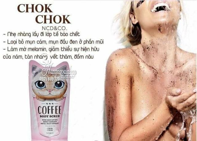 CHOK CHOK - COFFEE BODY SCRUB
