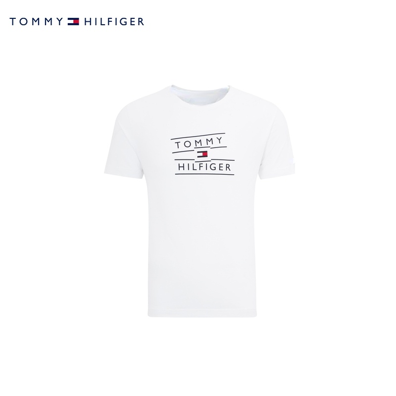 Áo Thun Nam Ngắn Tay In Chữ Tommy 22 MW0MW27097