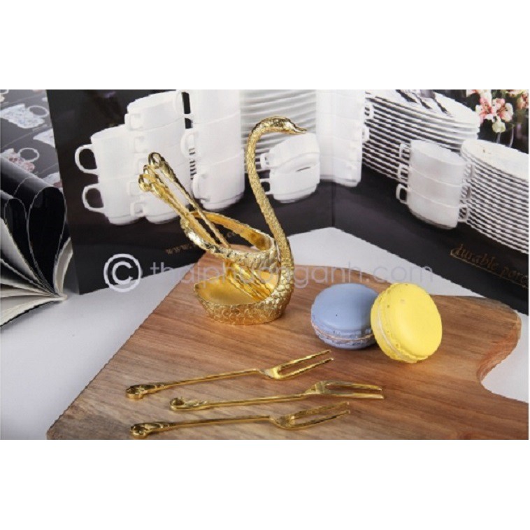 Bộ giỏ thìa, dĩa Thiên Nga