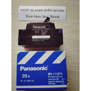 ( Chính hãng) Aptomat - cầu dao CB cóc Panasonic 15-40A