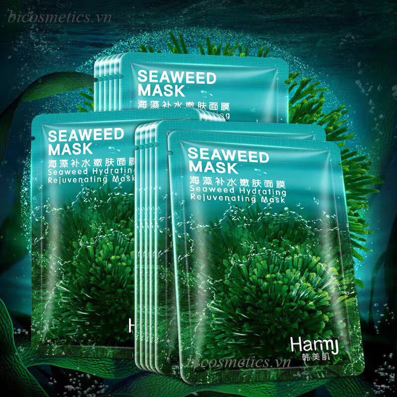 Mặt Nạ Tảo Biển ⛔️ {FREESHIP} ⛔️ Mặt Nạ Tảo Biển Seaweed Mask Chính Hãng Bisutang [Mat Na] | BigBuy360 - bigbuy360.vn