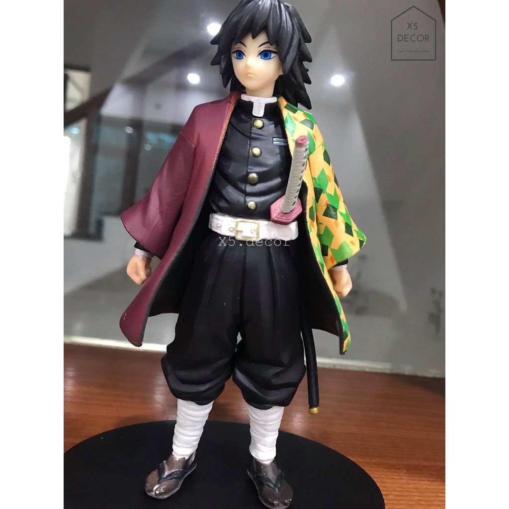 Mô hình Kimetsu no Yaiba cao cấp Số 1 - Nhân Vật Figure Tanjirou, Nezuko, Zenitsu, Inosuke, Giyuu cao 18cm