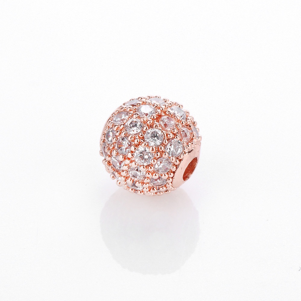 Hạt Kim Cương Nhân Tạo Bằng Đồng Đính Đá Zircon Toàn Diện Dùng Làm Trang Sức diy