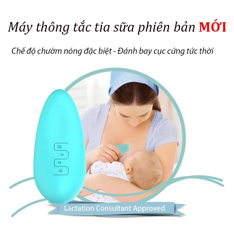 Máy Thông Tắc Tia Sữa, Máy Kích Sữa Tự Làm Tại Nhà An Toàn Hiệu Quả Xuống Sữa Nhanh