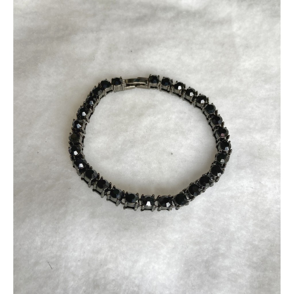 Vòng tay nam nữ Tenis HIPHOP ĐÍNH ĐÁ - Lắc tay tenis-  V07