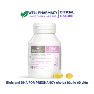 Viên Uống Bổ Sung DHA Cho Bà Bầu Bio Island