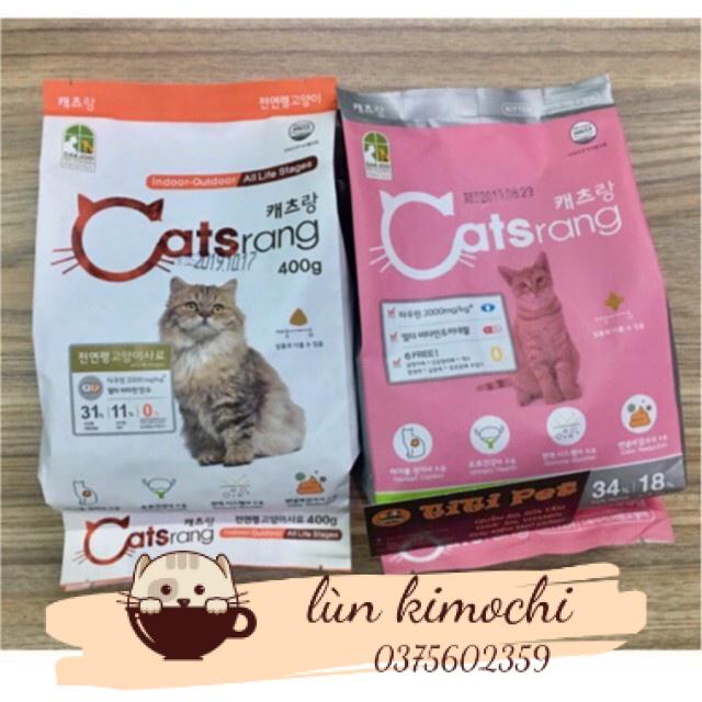 THỨC ĂN CHO MÈO CATSRANG 400g