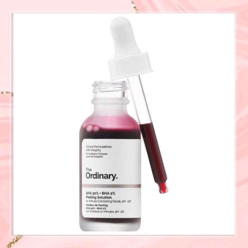 Serum tẩy da chết The Ordinary AHA 30% + BHA 2% Peeling Solution 30ml