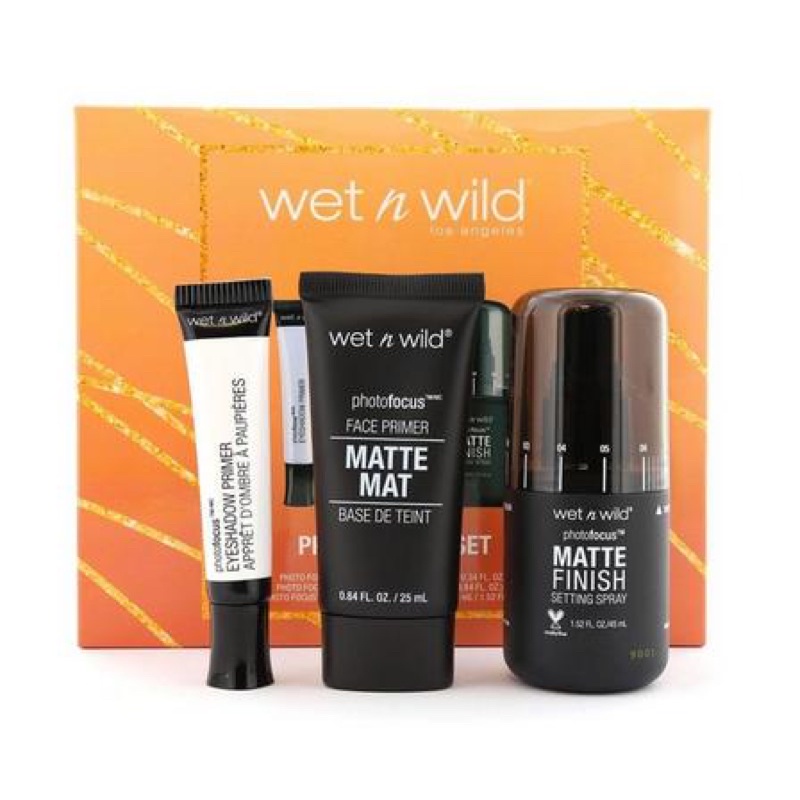 Set nền trang điểm Wet n Wild Prep n Prime dành cho da dầu