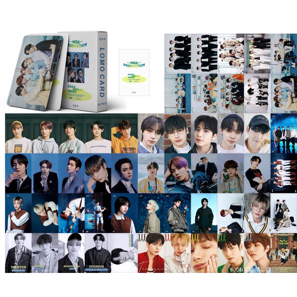 TXT Album Thursday's Child Photocard Lomo Card 54pcs/box