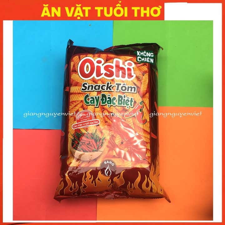 [Mã GROSALE5 giảm 10% đơn 150K] Bim bim Snack Tôm Cay Đặc Biệt 75g Siêu to khổng lồ