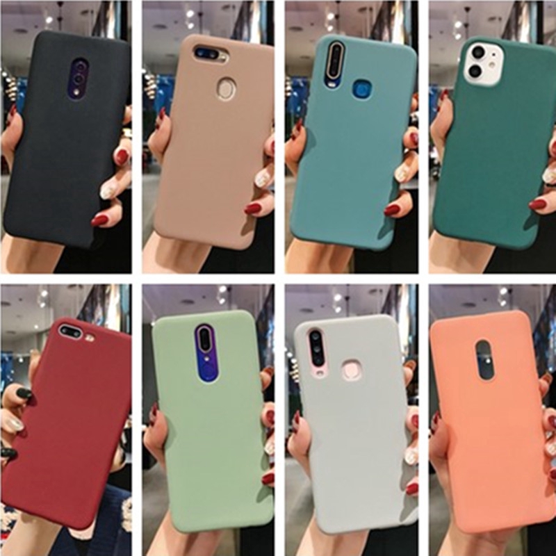 Ốp điện thoại TPU nhám mềm cho HUAWEI P40 P30 P20 Lite Nova 7i 3i 2i 5T Mate 30 Y5 Y6 Y9 Prime Pro 2019 Honor 8X 20