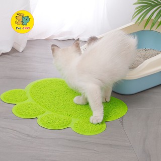Thảm lót khay vệ sinh cát mèo , chống rơi vãi đồ ăn Dùng Cho Chó Mèo  Pet1989