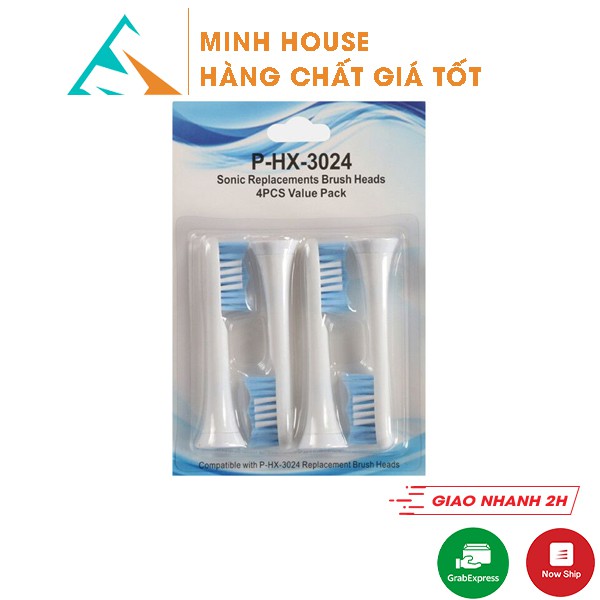 Philips Sonicare, Đầu bàn chải thay thế cho máy đánh răng điện Philips HX3, HX6, HX7, HX8, HX9, R, FlexCare +, Fl