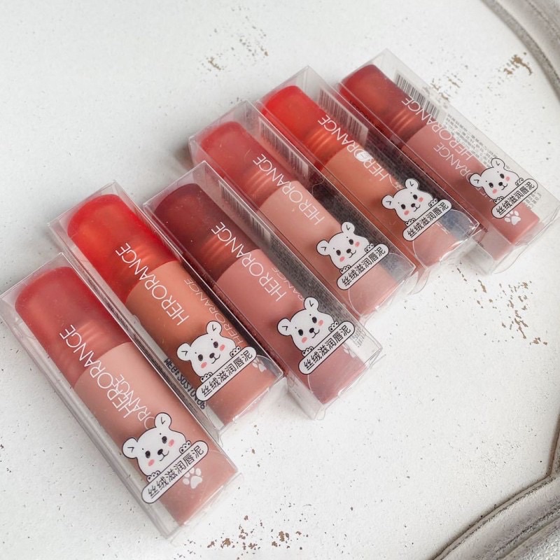 Thỏi Son Kem Lùn Heorange Lip Mud