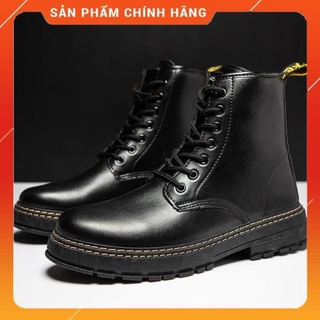 Giày boot martin thiết kế cổ cao thời trang anh quốc dành cho nam -n3