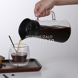 Bình Thủy Tinh Pha Cà Phê Phong Cách Cold Brew 1200ml