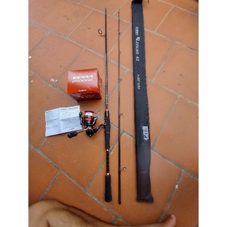 Bộ cần lure đứng , cần noeby k5 , máy shimano sienna 2500