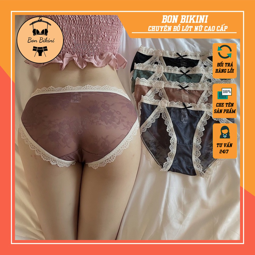 Quần Lót Nữ Ren Sexy phối viền tầng gợi cảm quyến rũ tôn dáng sexy mã 3601