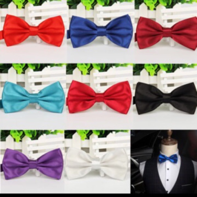 ( Shopee trợ giá ) NƠ ĐEO CỔ ÁO NAM NỮ 2 LỚP
