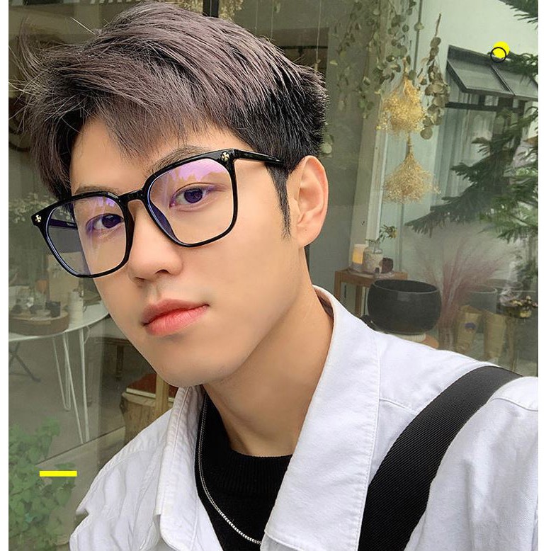 [HOT TREND-2021] Kính nam nữ không độ gọng đen phong cách Hàn Quốc mới nhất 2021 [K2hoa] | BigBuy360 - bigbuy360.vn