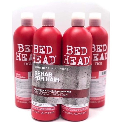 Dầu Gội TIGI Đỏ,TIGI BED HEAD Phục Hồi Hư Tổn Cấp Độ 3 (gội + Xả), Dầu Dưỡng Tóc Chính Hãng | BigBuy360 - bigbuy360.vn