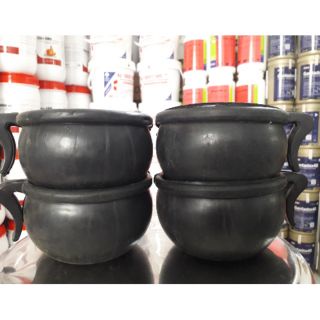 Gáo cao su cho gà ăn