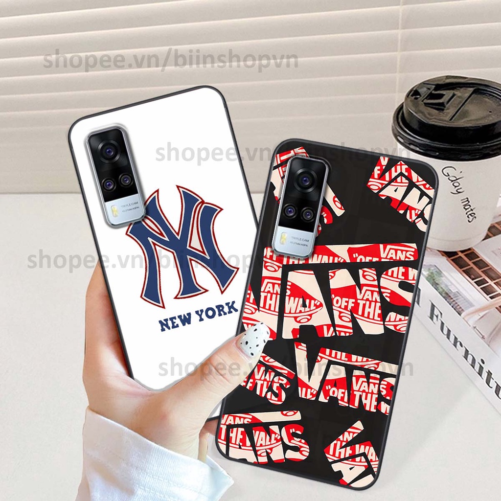 Ốp Vivo Y51 2020 in hình các thương hiệu nổi tiếng siêu đẹp, thời trang cá tính