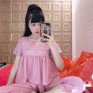 (Hàng thiết kế) SET THÊU HỌA TIẾT SIÊU XINH