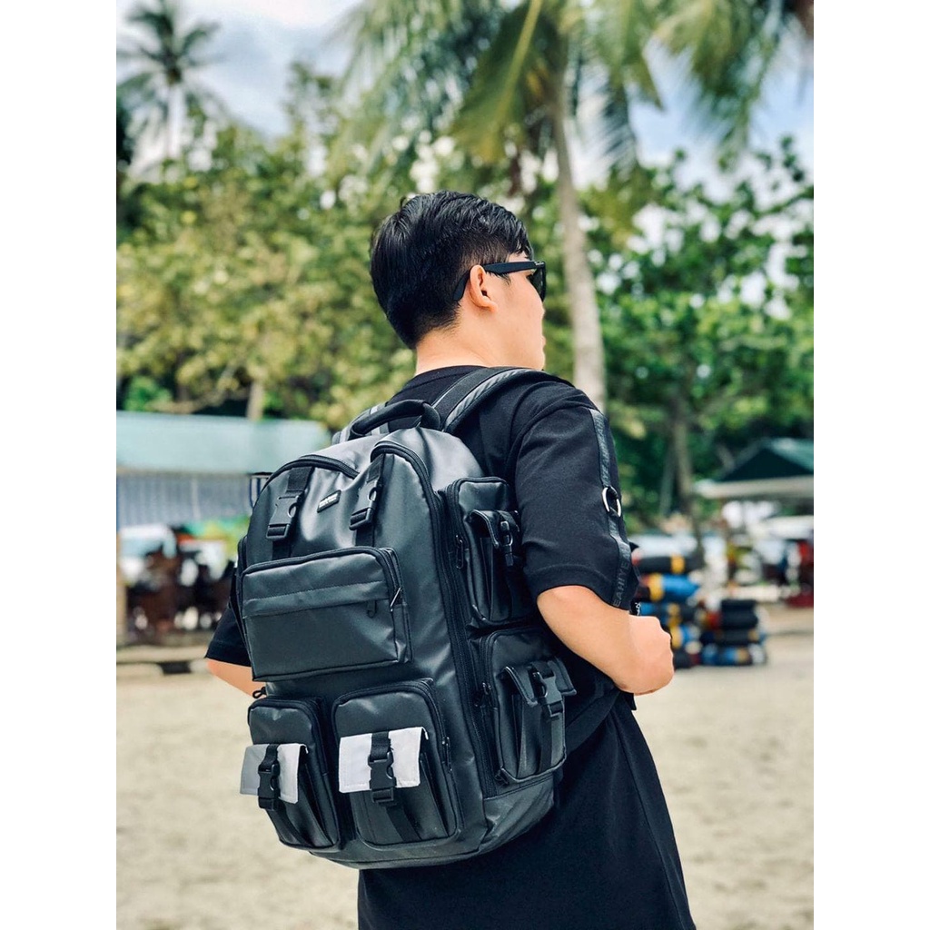 Balo unisex nhiều ngăn tiện dụng chống thấm nước FRIENDS FOREVER Childhood Backpack - Ngăn chống sốc 15.6inch