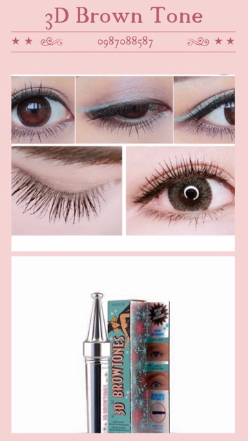[ SALE OFF 10%]Mascara thần thánh 3D Browtones Thái Lan  | BigBuy360 - bigbuy360.vn