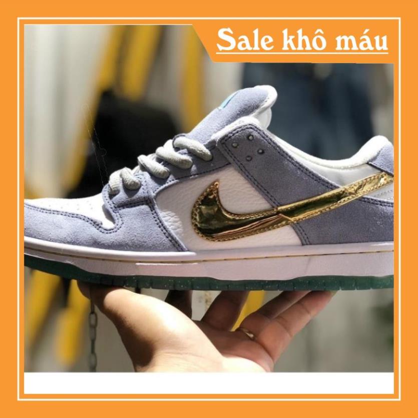 🔥Hottrend- Freeship🔥Giày thể thao sneaker jordan 1 Bông tuyết dunk low sean cliver vàng full box.jordan 1 SB bông tuyết.