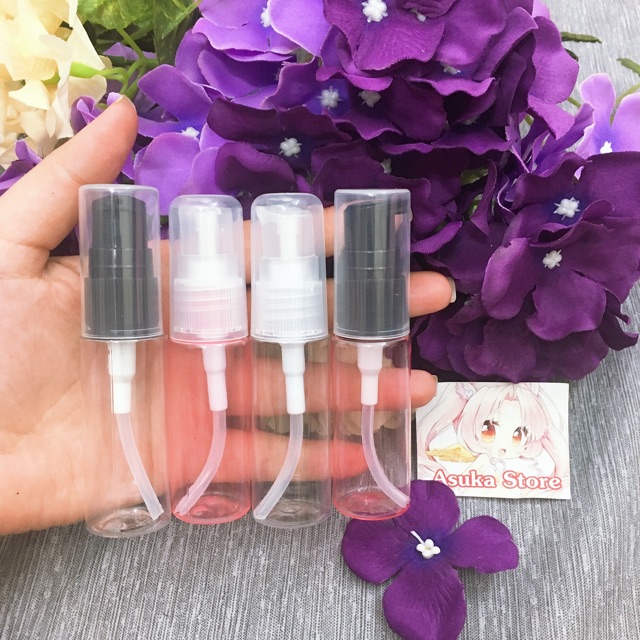 Chai Pet Phun Sương/ Xịt Giọt/ Nắp Bật _ (10ml / 20ml) _ Chai chiết mỹ phẩm du lịch