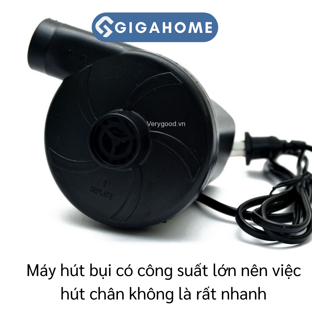 Bơm Điện Hút Chân Không Chiều Tiện Lợi GIGAHOME Bơm Phao Bể Bơi, Ghế Hơi 4361