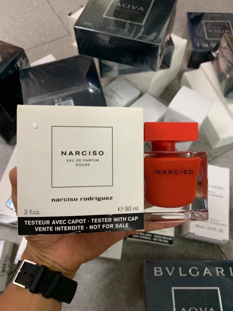 🐷 Nước Hoa Mẫu Thử 𝐍𝐚𝐫𝐜𝐢𝐬𝐨 𝐑𝐨𝐮𝐠𝐞 EDP Đỏ 10ml  #heobu | Thế Giới Skin Care