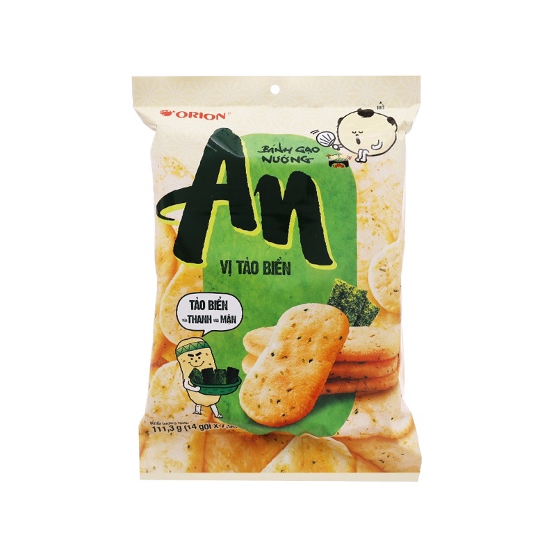 Bánh gạo An - vị tảo biển