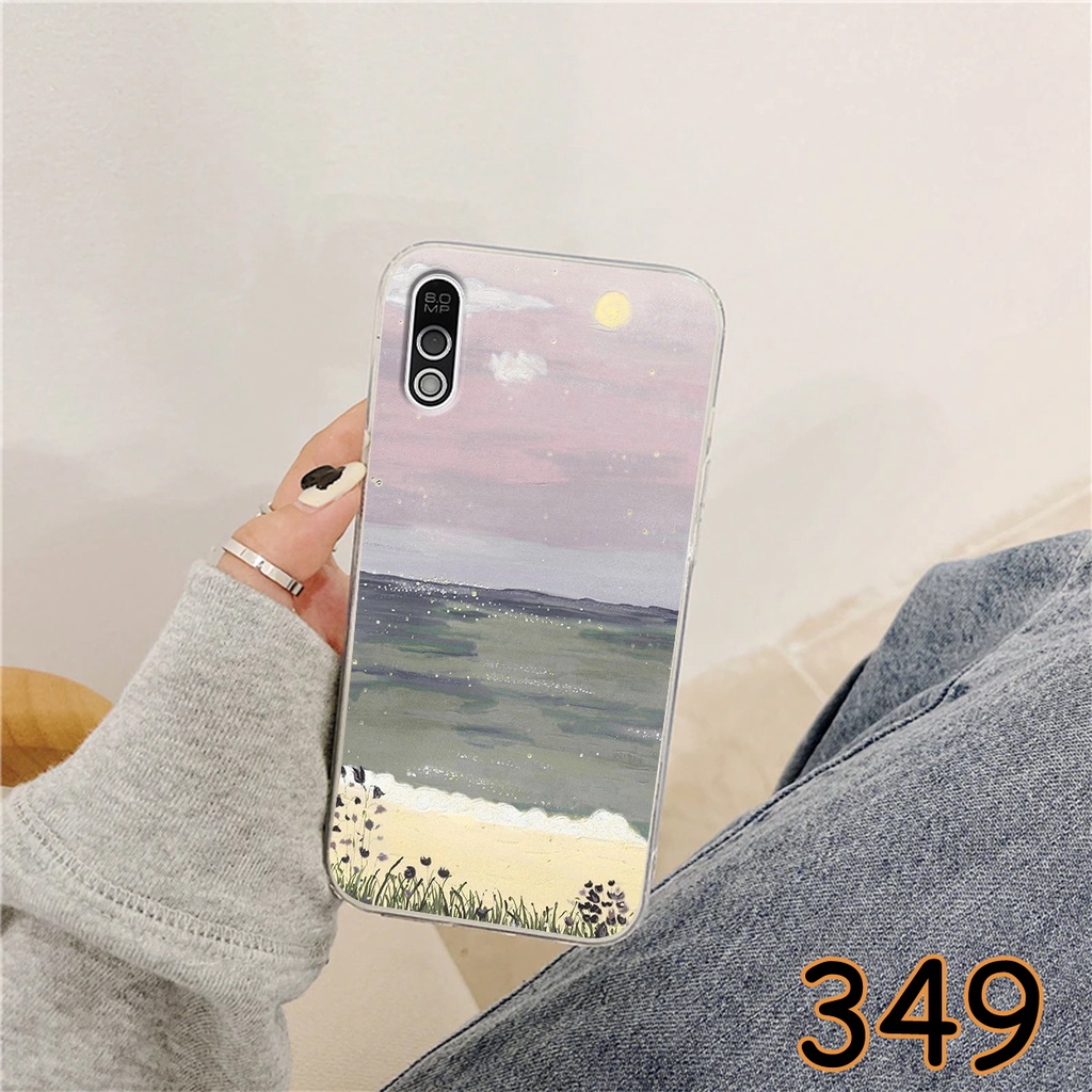 Ốp Lưng Vsmart Bee 3 - Vsmart Bee in hình Cánh đồng hoa - Chất liệu Silicon siêu bền